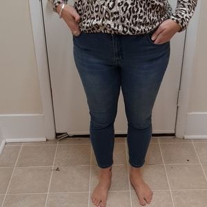 Miss Poured in Blue skinny Jeans